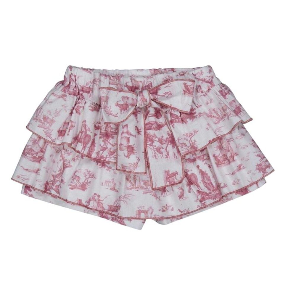 Phi Girls Toile Skirt / Bordeaux